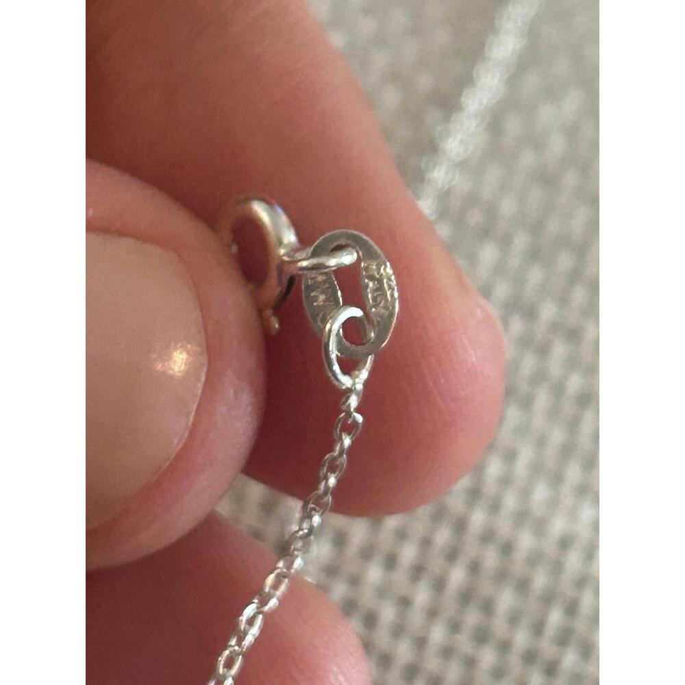 A453 16 inch necklace 925 sterling silver - Picture 2 of 5